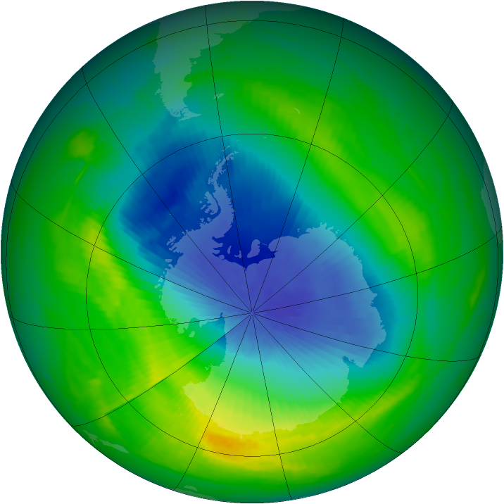 Ozone Map 1983-10-31
